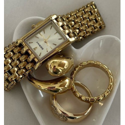 ست انگشتر و ساعت