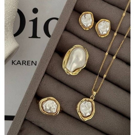 نیم ست طرح مروارید